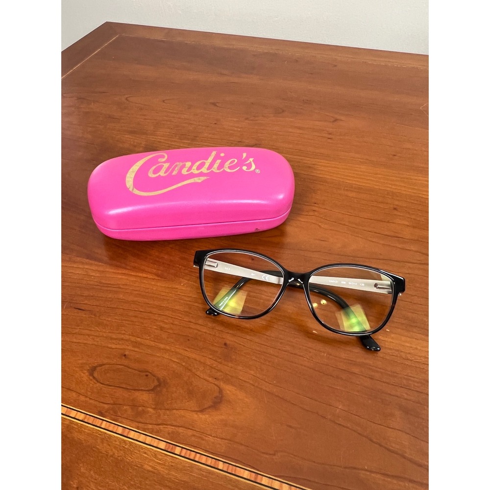 Candies Womens Eyeglasses CA0131 056 Tortoise Teal Silver Oval Frames with Case